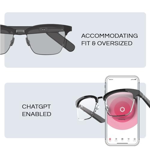 Lucyd Voyager XXL Bluetooth Audio Smart Glasses