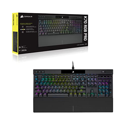 Corsair K70 RGB PRO Wired Gaming Keyboard - Black
