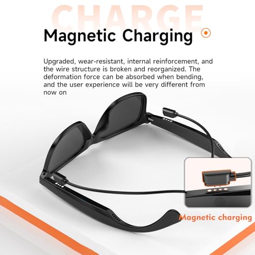 Fecoul Smart Bluetooth Glasses with Audio & Mic