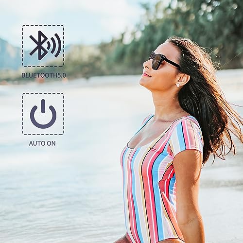 Bluetooth Smart Glasses with Speaker and Voice Assistant