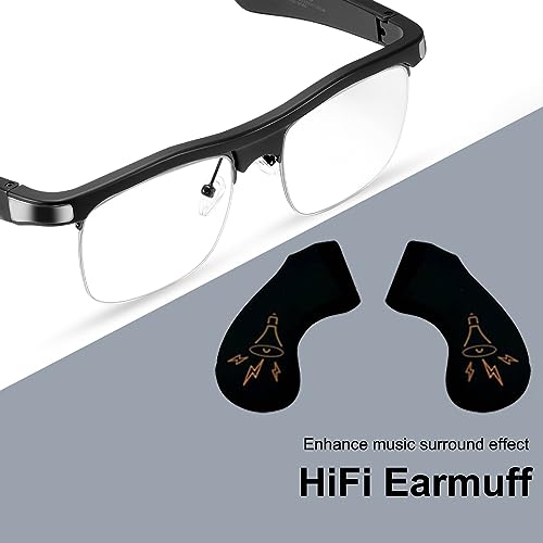 CatXQ Smart Bluetooth Audio Sunglasses - HiFi Lenses