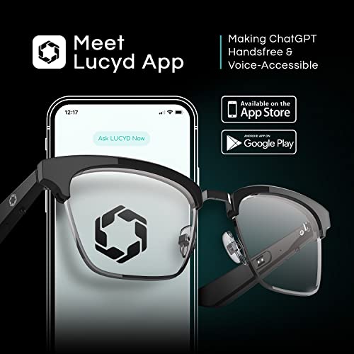 Lucyd Nebula Smart Glasses with Noise-Canceling Mics