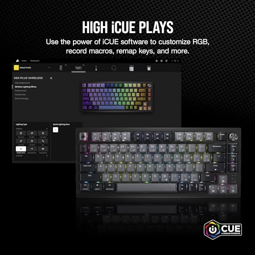 Corsair K65 Plus Wireless RGB Mechanical Keyboard
