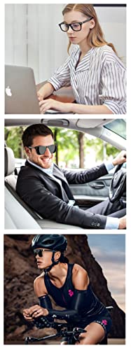 HUOSUC Smart Audio Glasses with Anti-Blue Light