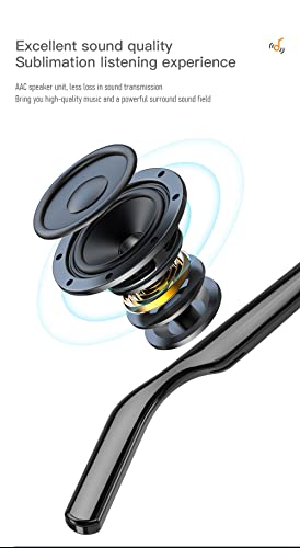 HUOSUC Smart Audio Glasses with Anti-Blue Light