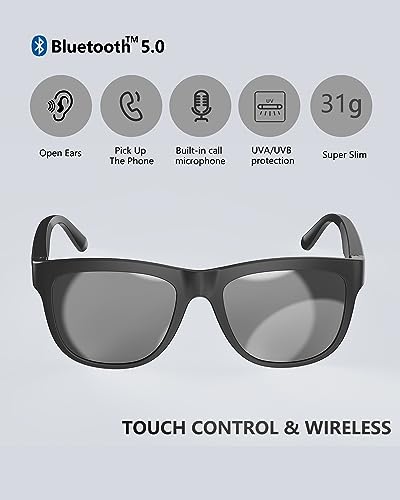 Deoynut Bluetooth Smart Sunglasses with Audio