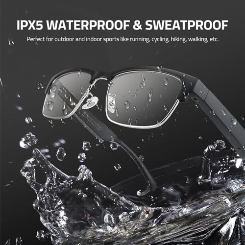 Bluetooth Smart Glasses with Blue Light Filter