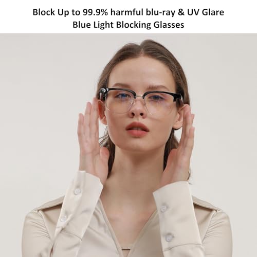 Smart Bluetooth Glasses with Voice Control & Speakers