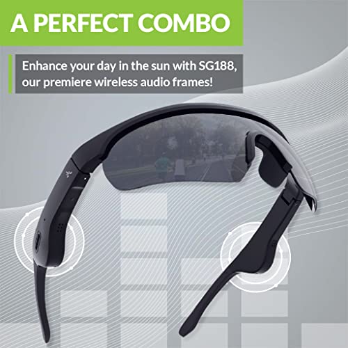 Avantree SG188 Bluetooth Audio Sunglasses for Sports
