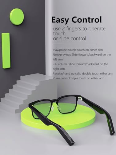 YUXIMAOYI Bluetooth Audio Smart Glasses for All