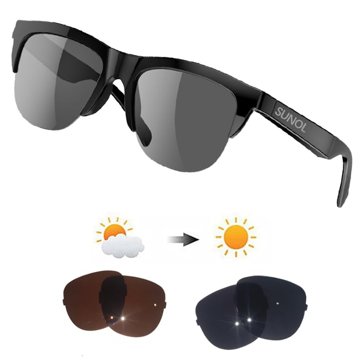 Smart Bluetooth Sunglasses with Open Ear Music