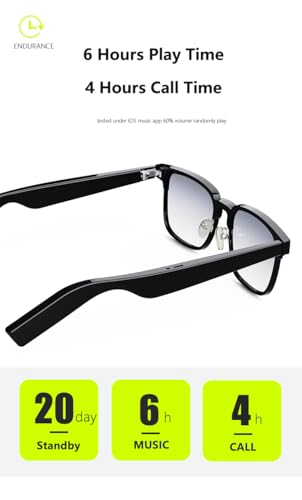 YUXIMAOYI Bluetooth Audio Smart Glasses for All