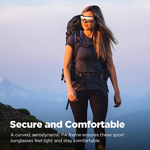 Smart Audio Sports Sunglasses with Bluetooth Connectivity