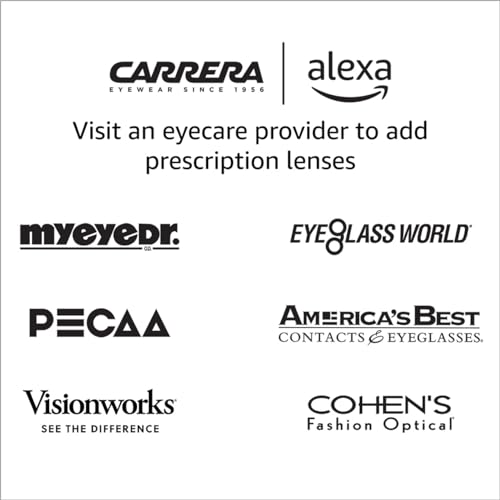 Carrera Alexa Smart Glasses with Blue Light Filter