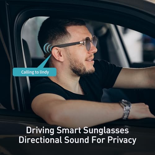 Beibeiqi Bluetooth Smart Glasses with Voice Control