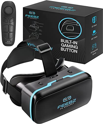 Kids' VR Headset with Remote & 3D Video Links