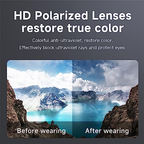 CatXQ Smart Bluetooth Audio Sunglasses - Black