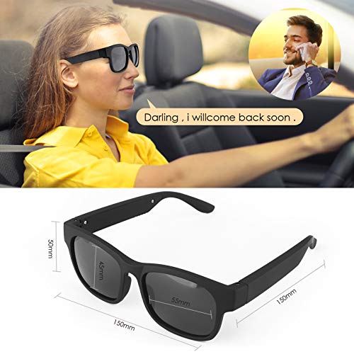 Bluetooth Smart Glasses with Polarized Lenses
