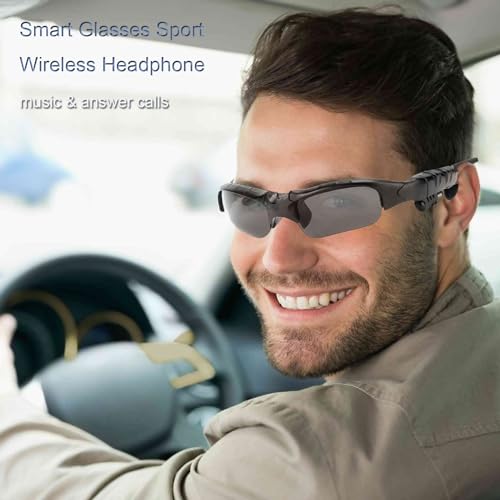 Smart Wireless Sunglasses with Headphones for All Activities