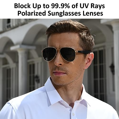 Smart Bluetooth Sunglasses with Voice Control & Music