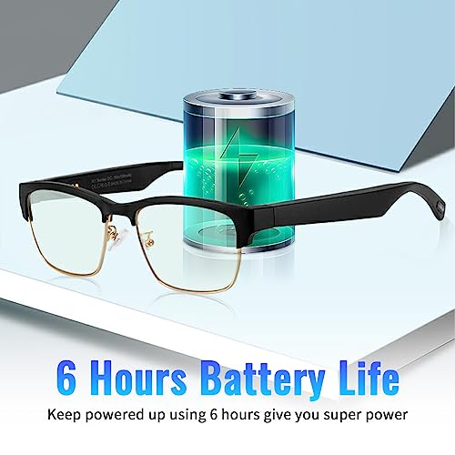 Bluetooth Smart Glasses with Open Ear Sound