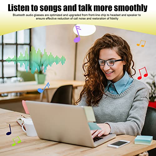 CatXQ Wireless Bluetooth Smart Glasses with Bone Conduction