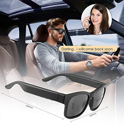 Bluetooth Smart Glasses with Open Ear Music