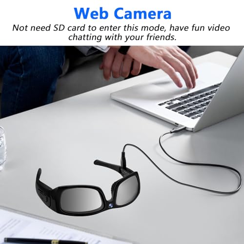 UYIKOO HD 1080P Bluetooth Camera Glasses