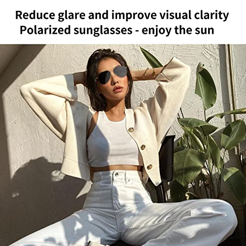 Smart Bluetooth Sunglasses with Voice Control & Music