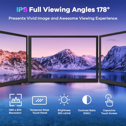 10.1" IPS Touchscreen HDMI Monitor for Tech Devices