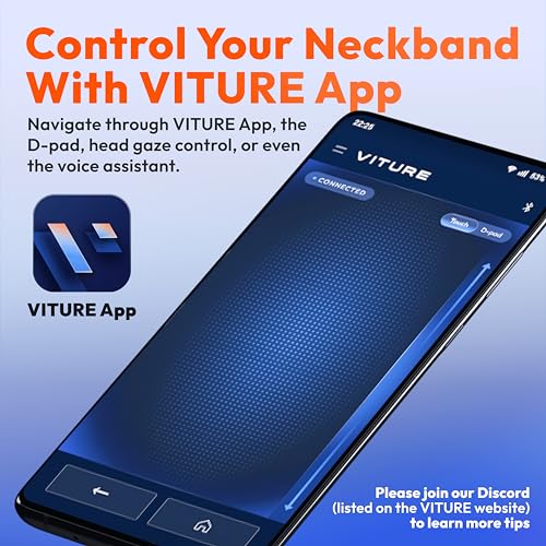 VITURE One Neckband for XR Glasses - Matte Blue