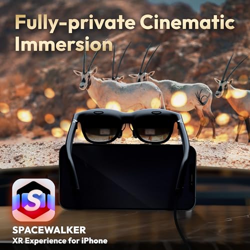 VITURE One iPhone 15 XR Glasses & Adapter