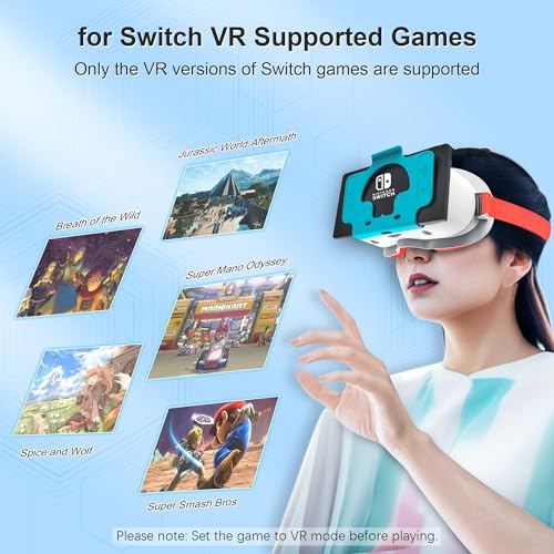 DEVASO VR Headset for Nintendo Switch & OLED