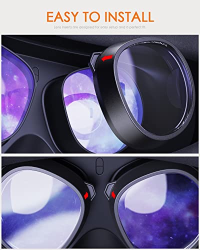 Custom VR Lens Inserts for Meta/Oculus Quest 2
