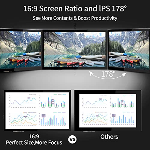 10.1" Portable Touchscreen Monitor for Raspberry Pi