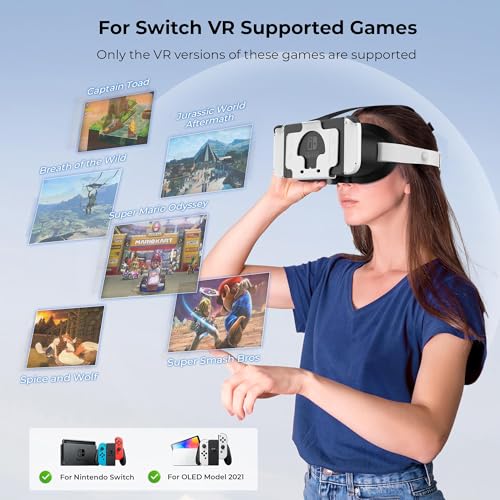 Enhanced VR Headset for Nintendo Switch & OLED