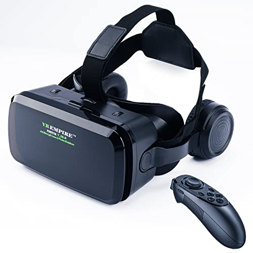 3D VR Headset with 120°FOV, Anti-Blue Light
