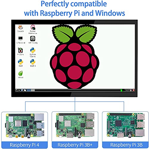 10.1" Portable Touchscreen Monitor for Raspberry Pi