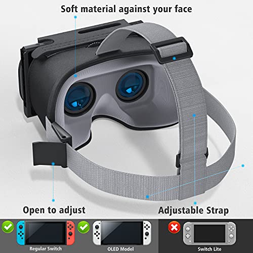Adjustable VR Headset for Nintendo Switch & OLED