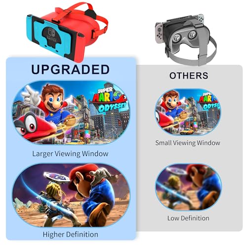 DEVASO VR Headset for Nintendo Switch & OLED
