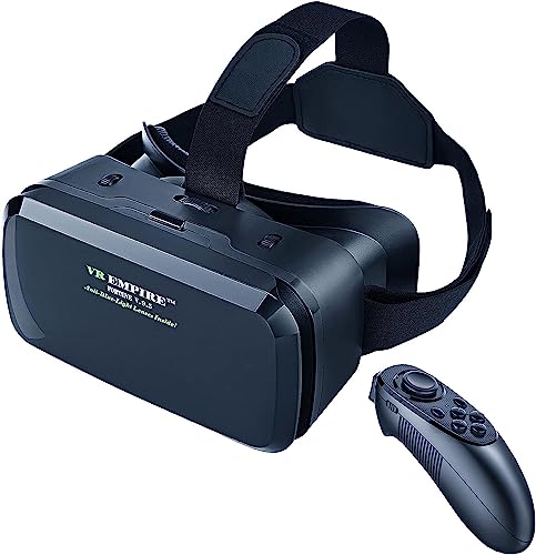 Smartphone VR Headset with Controller for Gaming