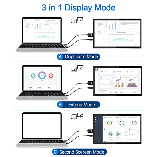 10.1" Portable Touchscreen Monitor for Raspberry Pi