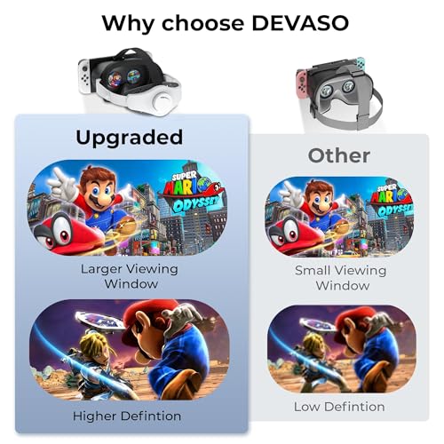 Enhanced VR Headset for Nintendo Switch & OLED