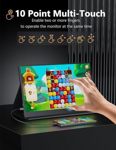 15.6" 4K Touch Screen Portable Monitor