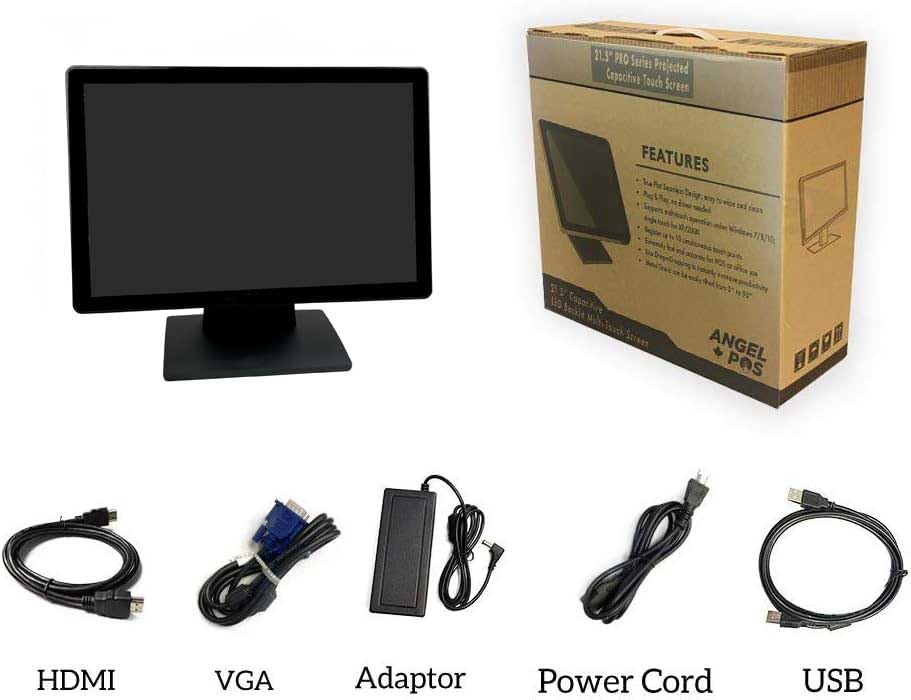 19" Capacitive Touchscreen HDMI Monitor for Multipurpose Use
