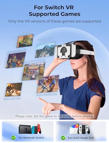 Enhance Your Switch Experience: Upgraded VR Headset