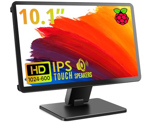 ROADOM 10.1" Touch Screen Monitor for Raspberry Pi