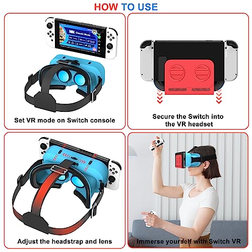 WinDrogon VR Headset for Nintendo Switch & OLED