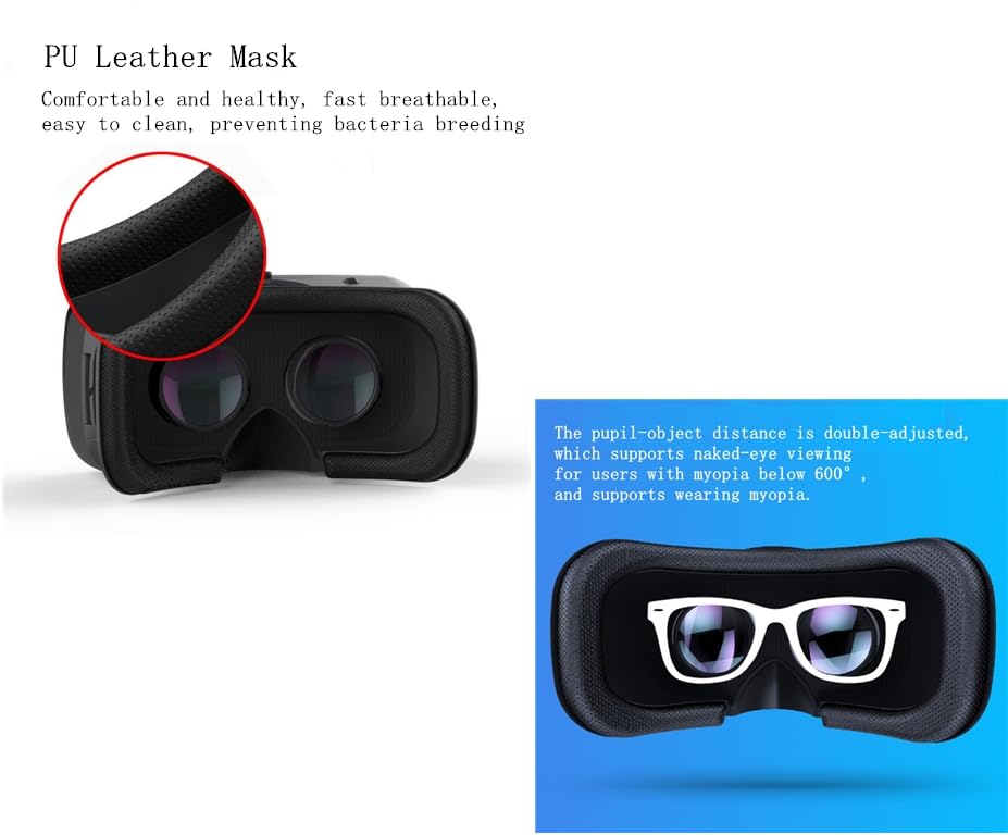 Universal VR Headset for iPhone and Android
