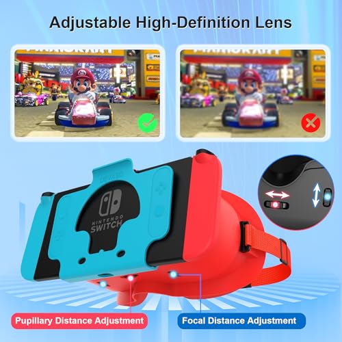 DEVASO VR Headset for Nintendo Switch & OLED